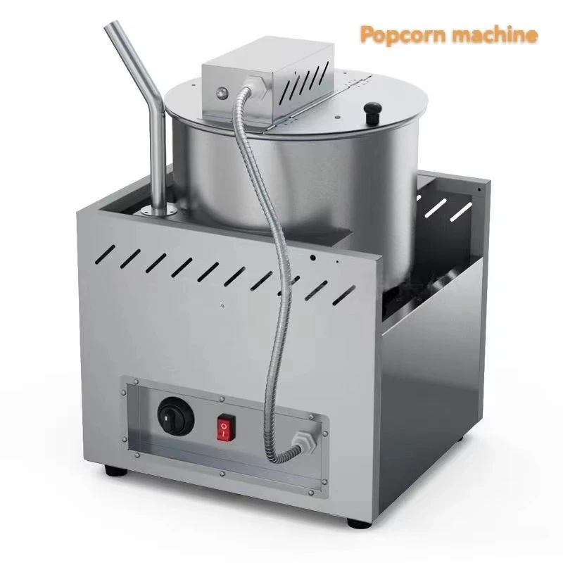 -For Professional New Commercial Popcorn Machine Factory Price Gas Popcorn Maker Snack Machine for Sale&