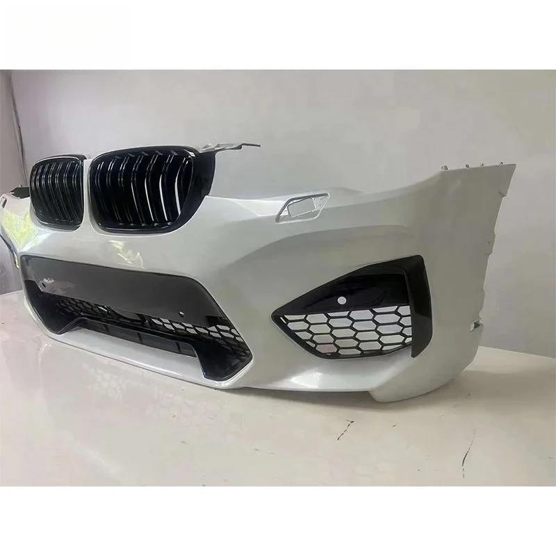 

Hot Selling PU Material Car Bumpers X3 X4 F25 F26 2014-2017 Upgrade X X4M Front Bumper Car Bodykit