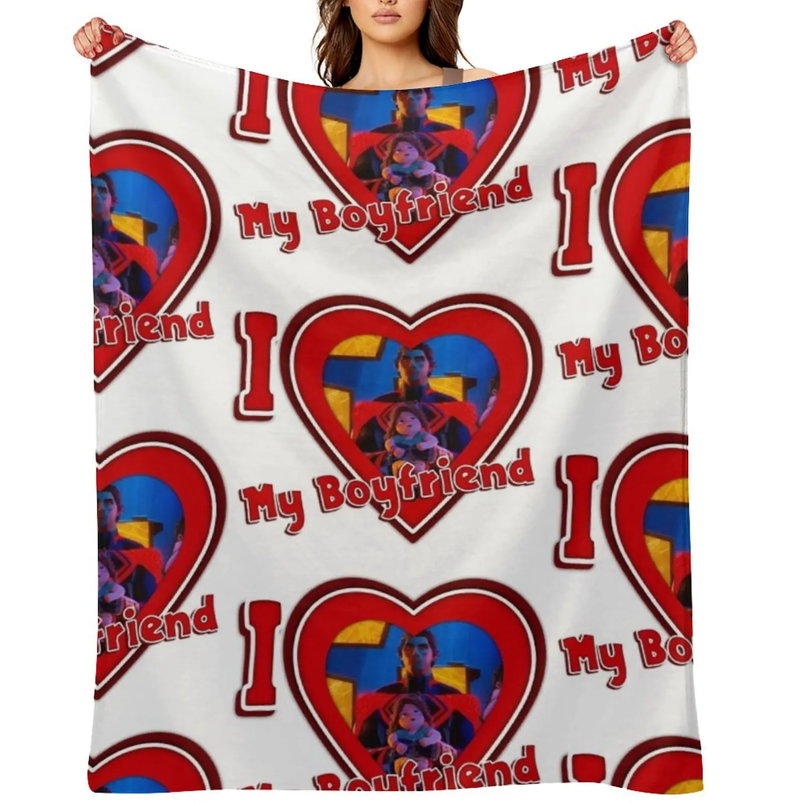 

I love my boyfriend, Miguel O’hara’s with Mayday Throw Blanket Softest Retros Camping christmas decoration Blankets