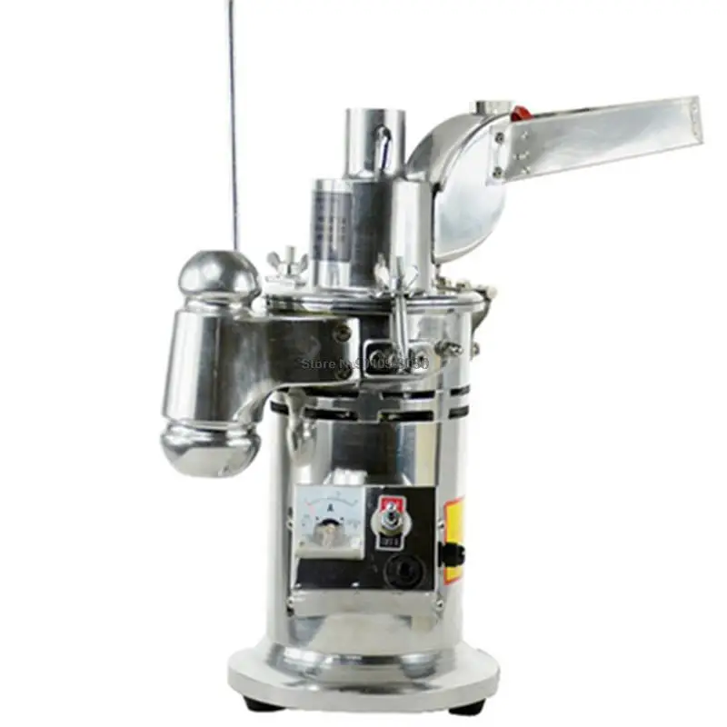 DF-15 Automatic Hammer Herb Grinder 110/220V Electric Grinding Machine Mini Milling Pulverizer For Coffee Tobacoo Soybean Corn