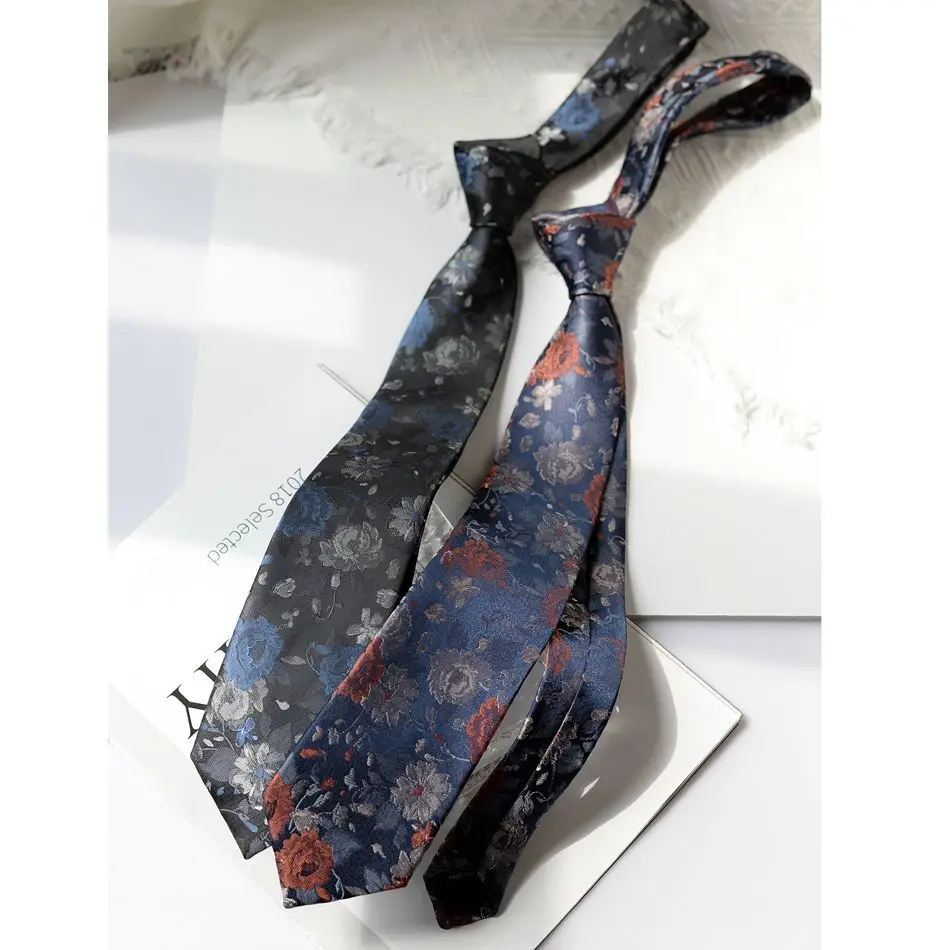 カジュアルで楽しいネクタイ 高級手結びネクタイ 多用途 JK 制服シャツ 女性と男性向け トレンディな文学的韓国スタイル