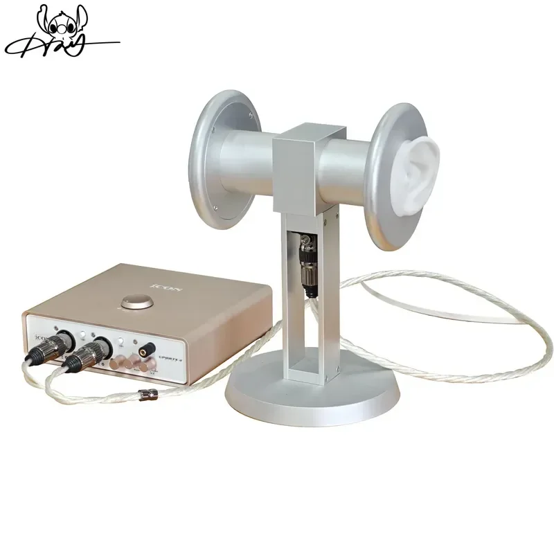 ELCK 02 PRO Human Head Microphone Artificial Ear for ASMR Sleep Aid Live Broadcast Binaural Recording Realistic Sound