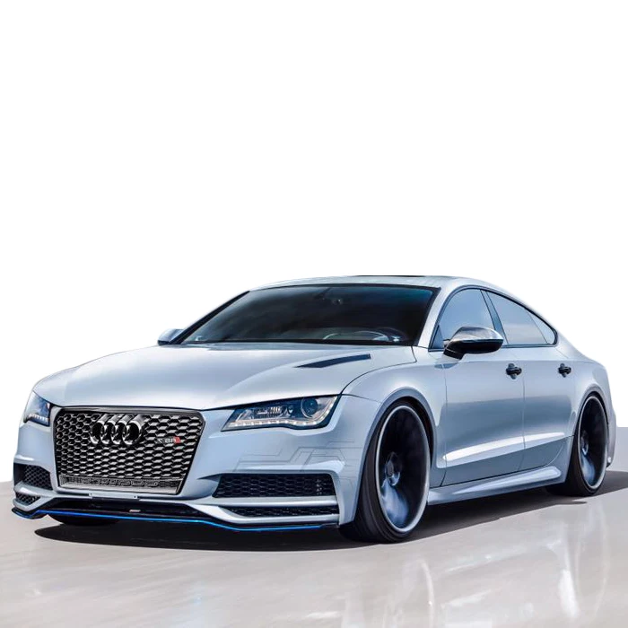 Perfect fitment body kit for Audi A7 CMST style front bumper rear bumper front lip side skirts and carbon fiber hood facelift