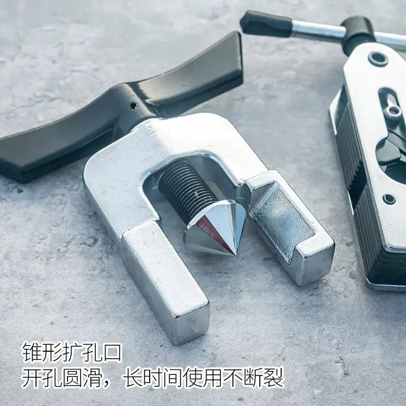 CT-525 Multifunctional Tube Expander Flaring Tool Universal Air Conditioner Copper Pipe Bell Mouth Expanding Swaging Tool