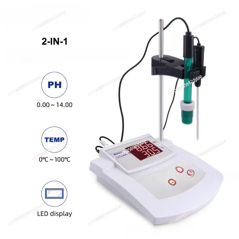 PHS-3C Laboratory Desktop PH Meter Automatic Calibration PH Meter Fish Tank Swimming Pool 2 in 1 Water Quality Tester
