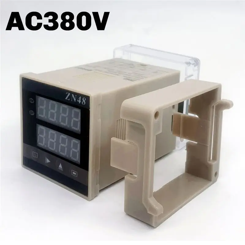 A98E-ZN48 Series Digital Time Relay Counter 220VAC 380VAC 24VDC  Multifunction Time Countroller Revolution Counter C