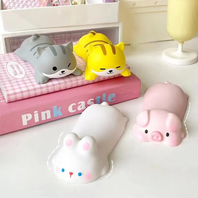Cute Animal Wrist Rest Mouse Support Toys Ergonomics Memory Foam Desktop Computer Laptops Wrist Rest For Office Laptop Supplies