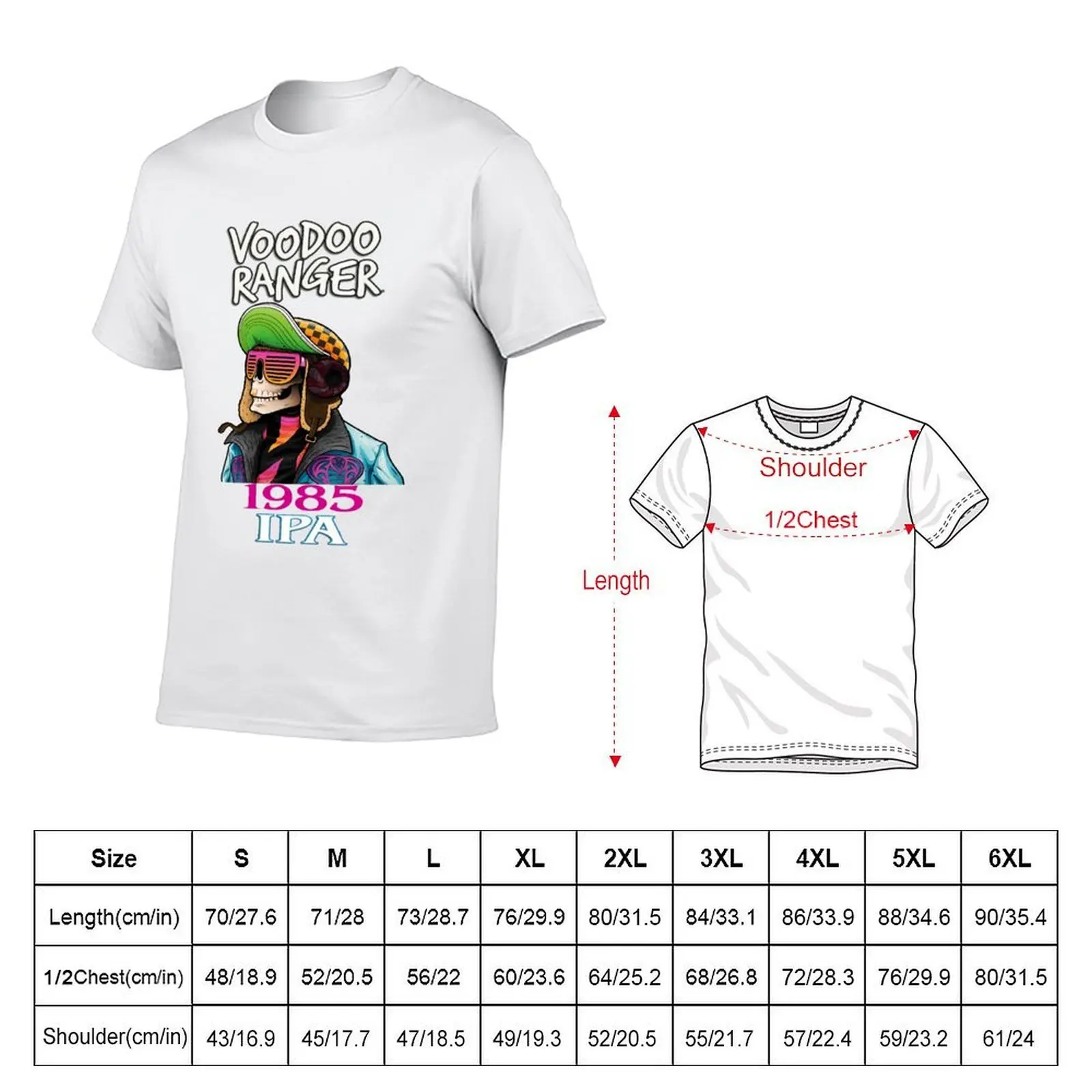 Voodoo Ranger T-Shirt man graphic t shirt funny t shirts cotton T-Shirt