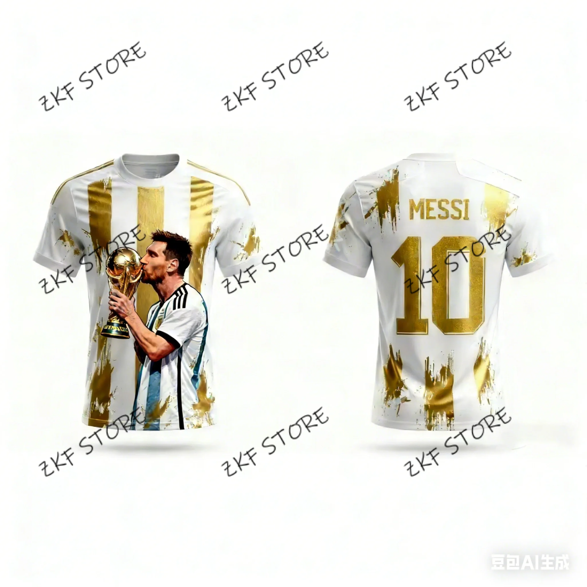 

Джерси Месси 2025, мужские футбольные майки для тренировок, осенние спортивные сухие быстро мужские футболки, детская одежда, футболка Y2k Woman