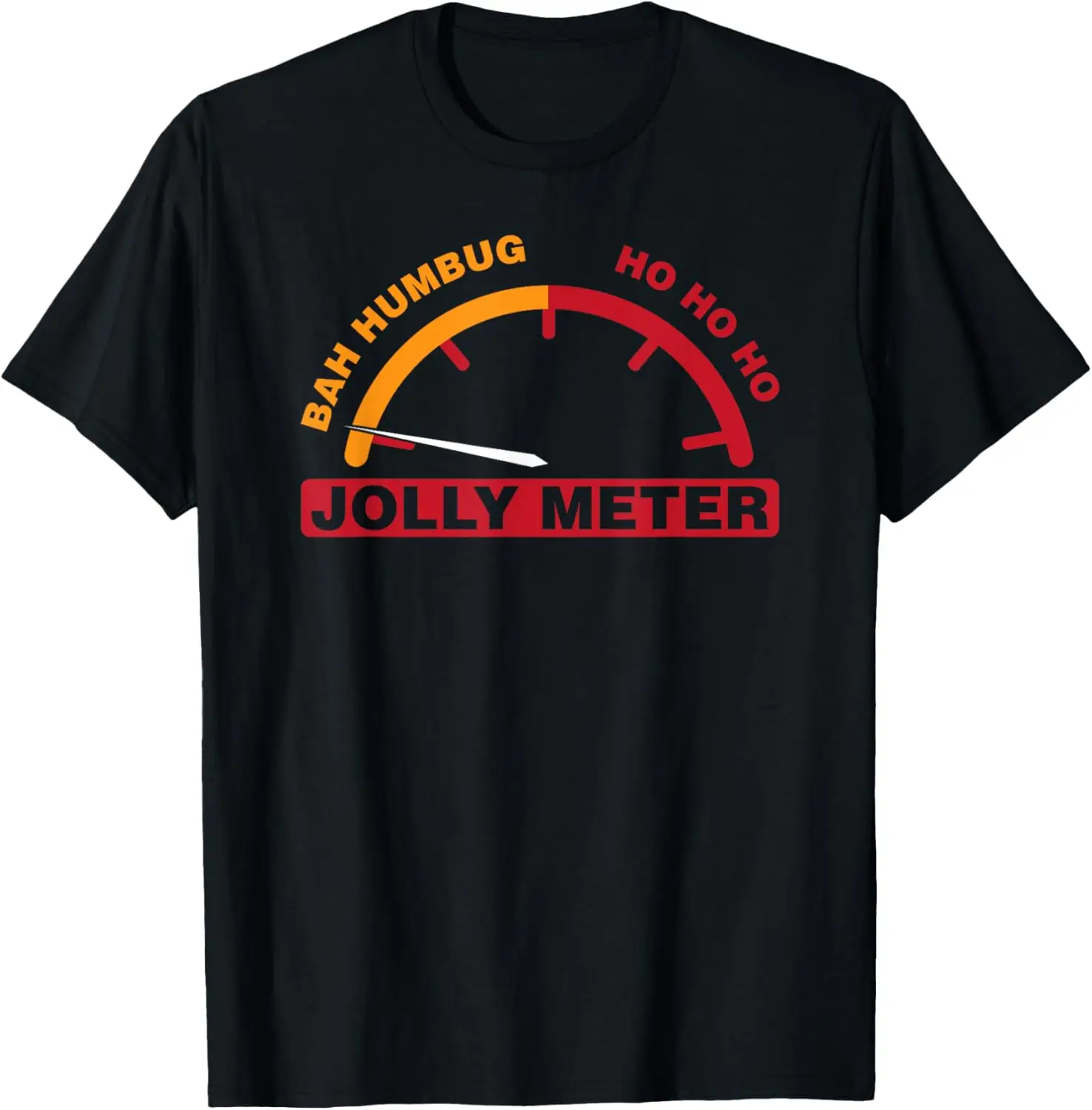 

Футболка с праздничным костюмом Jolly Meter Bah Humbug Anti Xmas Scrooge