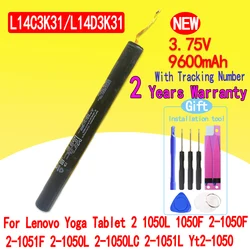 100% New L14D3K31 Battery For Lenovo Yoga Tablet 2 1050L 1050F 2-1050F 2-1051F 2-1050L 2-1050LC 2-1051L Yt2-1050 High Quality