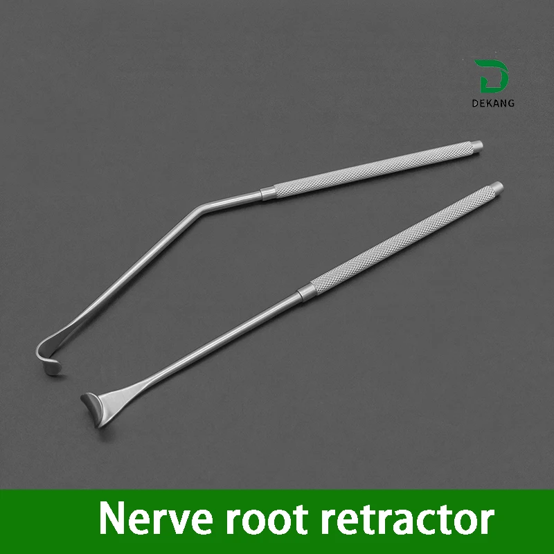 Rétracteur de racine de nerf intracraniale, dénudeur, sonde, crochet de colonne vertébrale