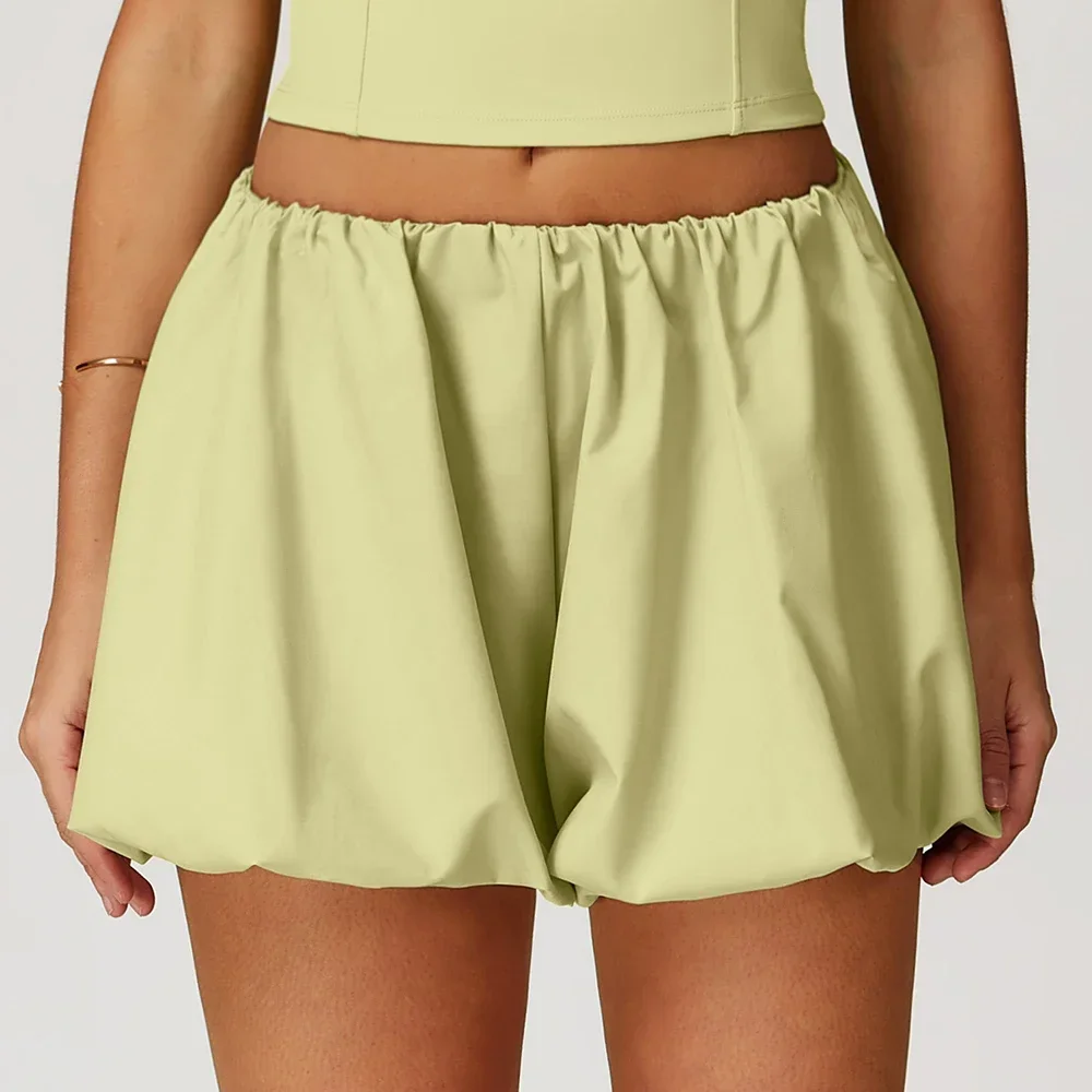 

Women Casual Shorts Loose Sports Shorts Summer Fashion Simple Yoga Thin Mini Shorts Female Outdoor Fitness Running Yoga Pants