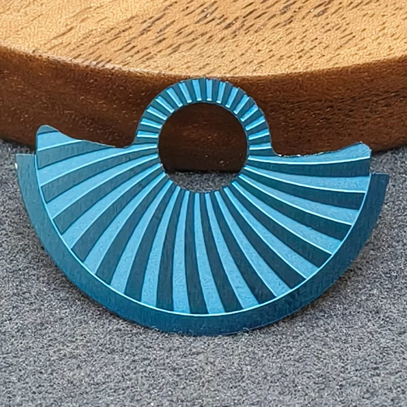 Nh35 nh36 remendo de metal do rotor do martelo automático se encaixa 4r35 4r36 nh35 nh36 7s movimento automático skx007 relógio reequipamento parte do rotor do martelo