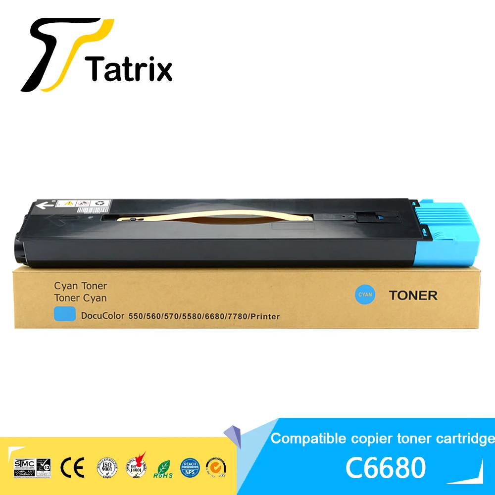 Tatrix Kompatibel C6680 kopierer toner patrone C6680 6680 für Xerox ApeosPortV ApeosPortIV C5580 C6680 C7780 C5585 C6685 C7785