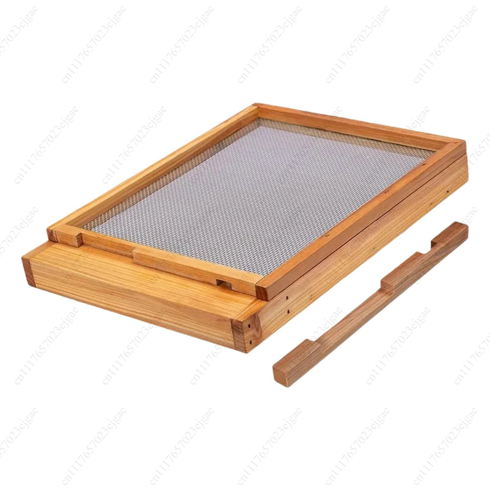 Ten Frames of Beehives Are Specially Drawn To The Bottom of The Movable Bottom To Boil Wax Beehive
