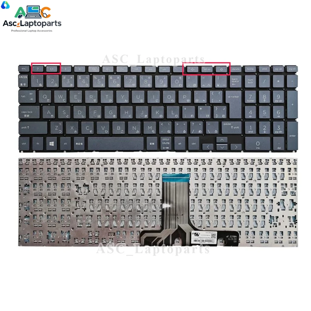 New Japanese JP Keyboard for HP Pavilion 15-EH 15Z-EH 15-EG 15T-EG