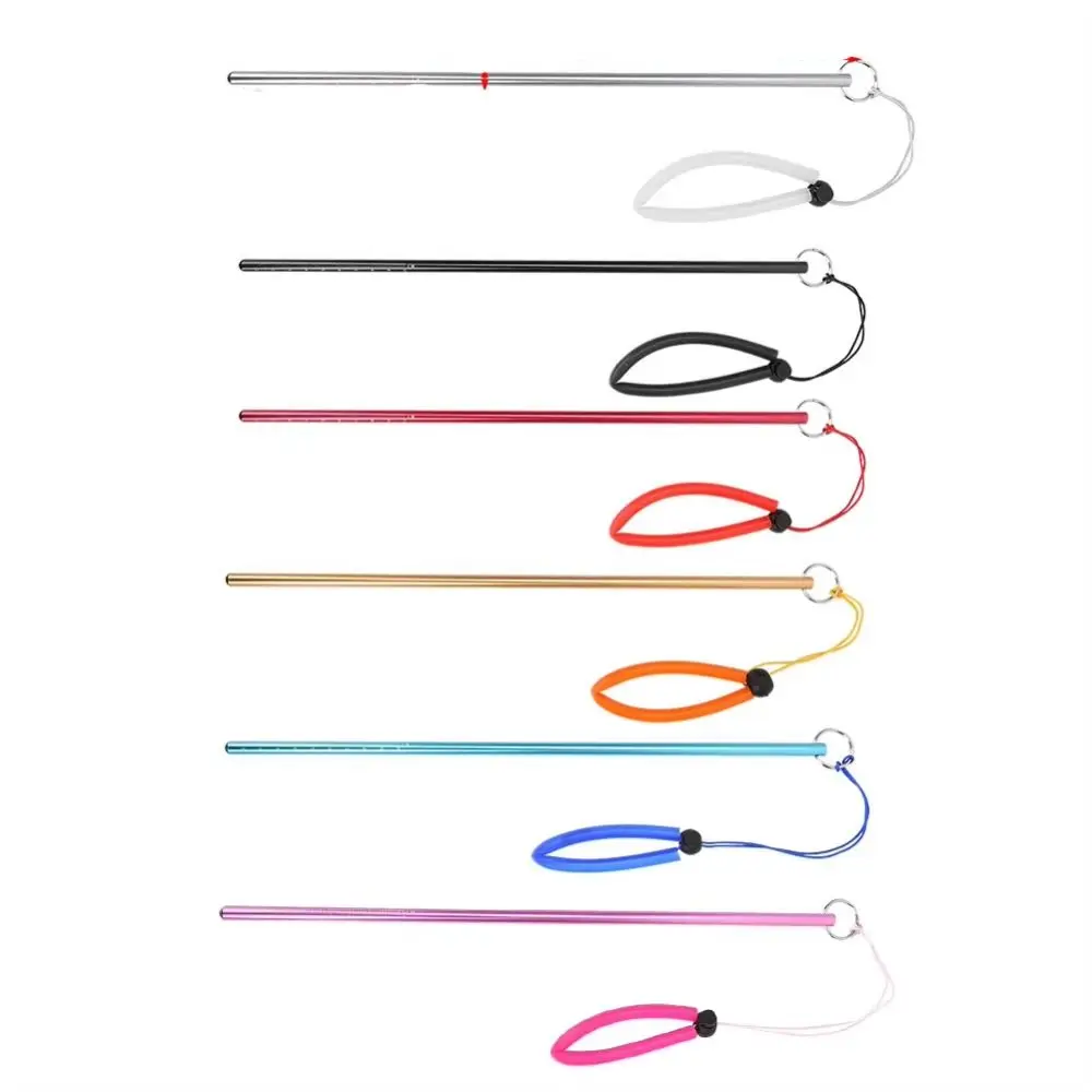 Aluminum Alloy Diving Lobster Stick Underwater Mixer Diving Underwater Diving Rod 35cm with Measurement Diving Pointer Rod