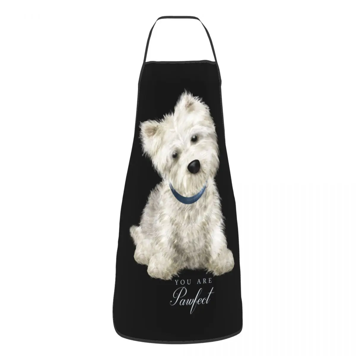 Custom Sweet West Highland White Terrier grembiule per cani per donna uomo bavaglino Unisex Westie Puppy Cooking Tablier Cuisine Chef giardinaggio