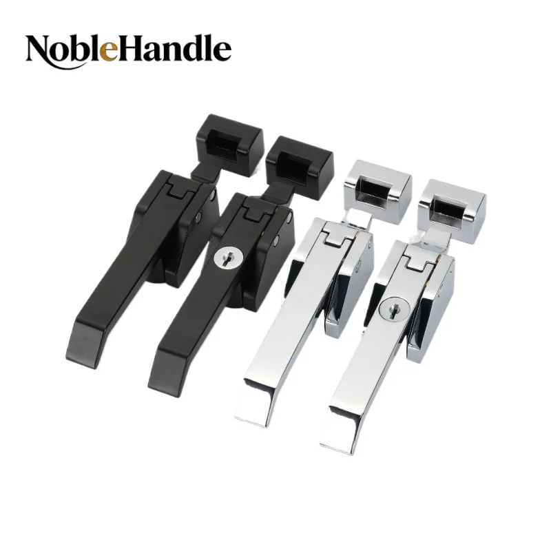 DK615 Zinc Alloy Heavy Duty Compression Latch Handle Lock Industrial Equipment Freezer Cold Storage Cabinet Door Buckle Lock