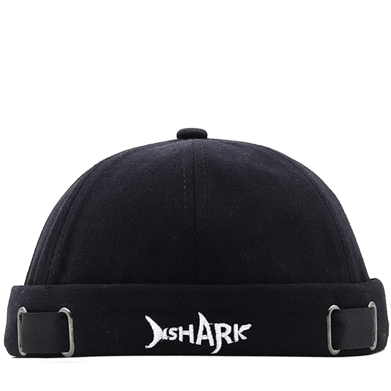 Fashion Men Docker Cap Skullcap Retro Sailor Cap Beanie Hats Men Women Warm Bucket Cap Brimless Hat Skullcap Bonnet Hip Hop Hat