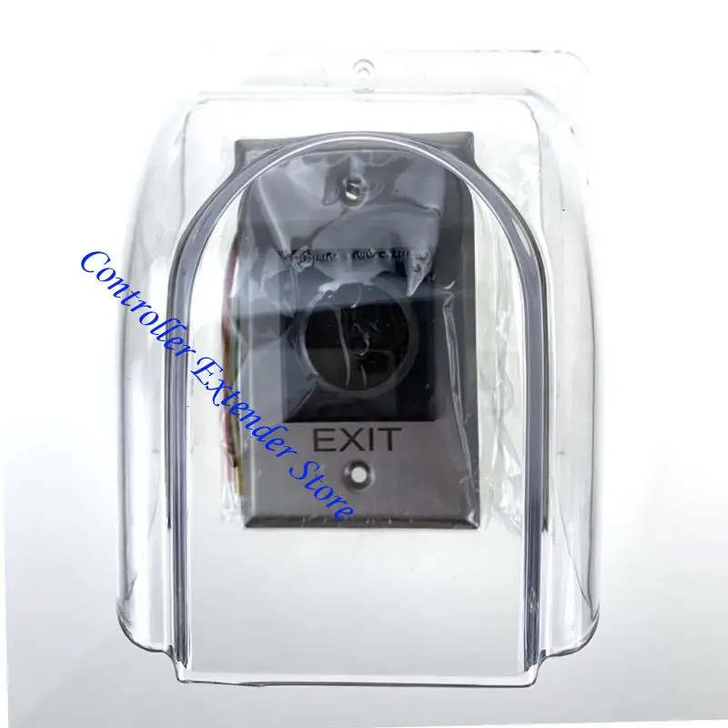 N84B Универсальный дверной звонок Прозрачная крышка клавиатуры на открытом воздухе водонепроницаемой пылепроницаемости