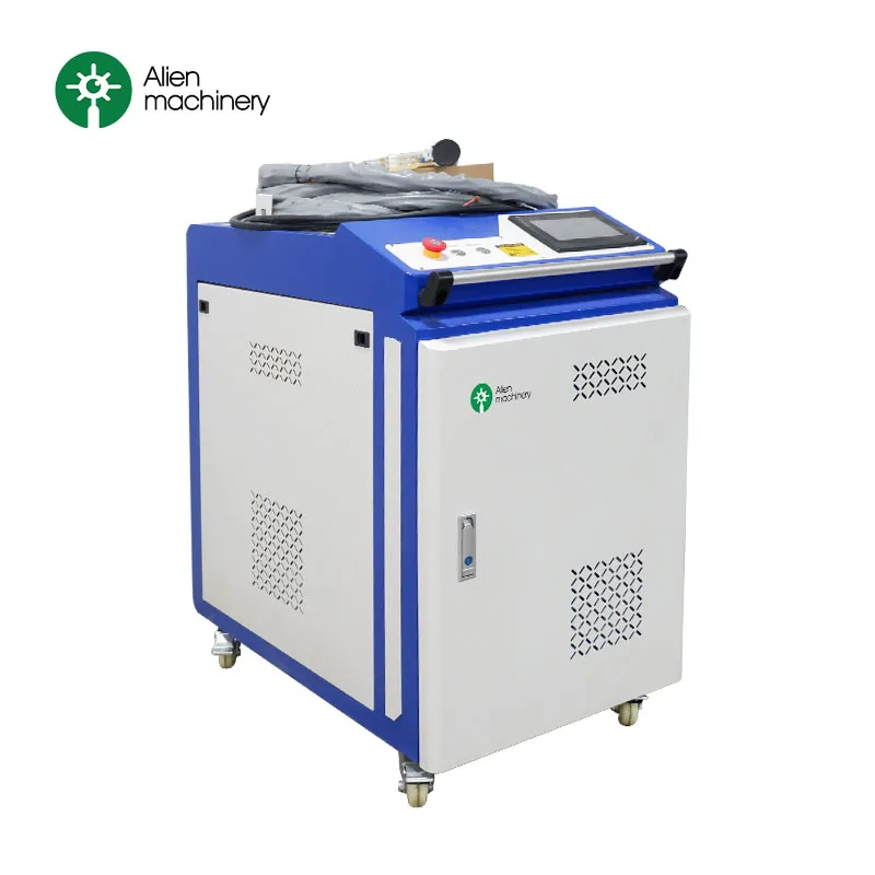 Factory Made 1500W Portable Cleaning Metal Rust Remover Fiber Optic Rust Removal Cleaning Machine