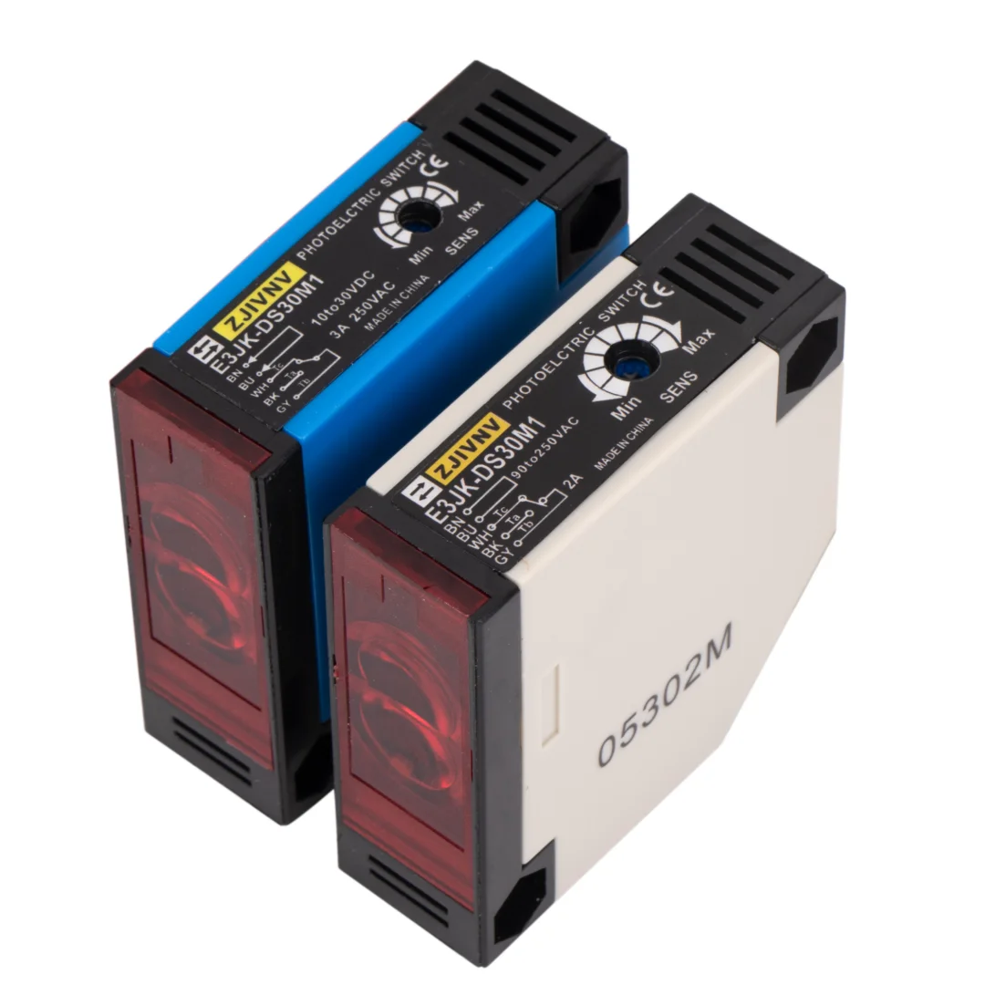 Photoelectric Switch E3JK-DS30M1 DC 12~24V, 90-250Vac Diffuse Reflection Infrared Switch Photoelectric Sensor