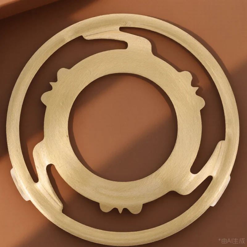 

Creative Copper Lamp Shade Bracket Holder E14 Adapter Ring Replacement for Lamp Repair Parts Stylish and Reliable Solution