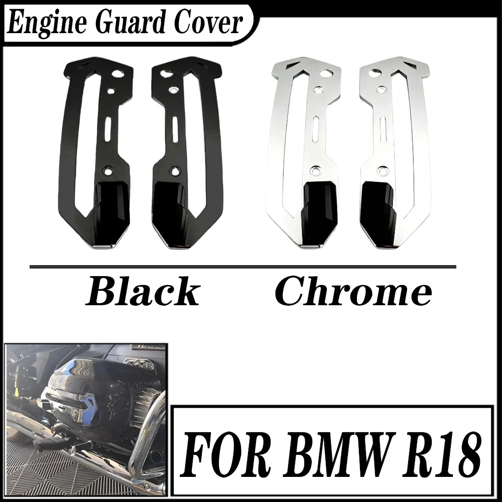 FOR BMW R18 R18B R18 Classic R18 Transcontinental R18TC R18B Bagger Option 719 2020-2024 Cylinder Head Engine Guard Cover