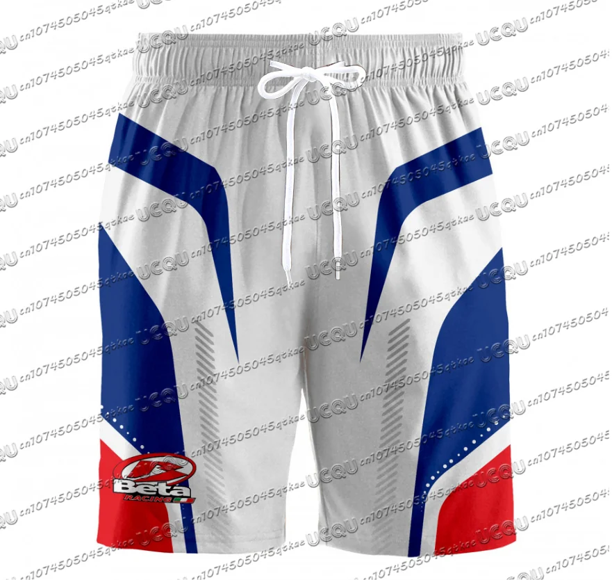 Pantalones cortos deportivos con estampado Beta M03 para hombre y mujer, pantalones cortos informales con cordón en la cintura, ropa deportiva para correr al aire libre, pantalones cortos para MOTO