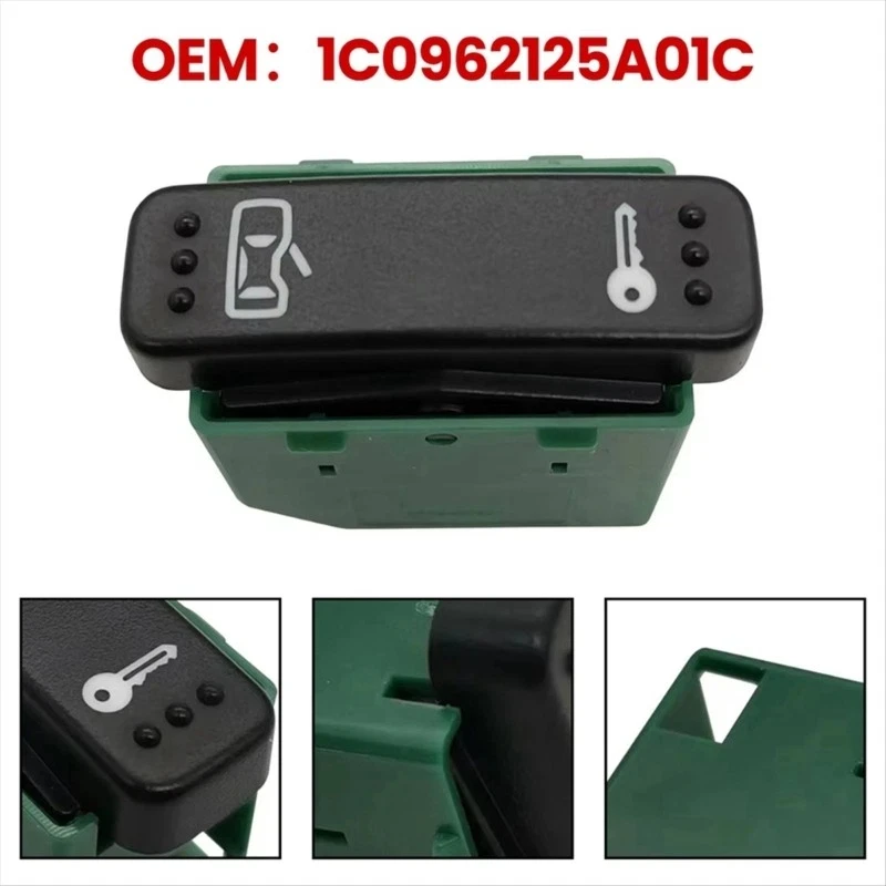 

Left Central Door Lock Switch For Beetle 1998-2010 OEM 1C0962125A Control Switch Controlling Button