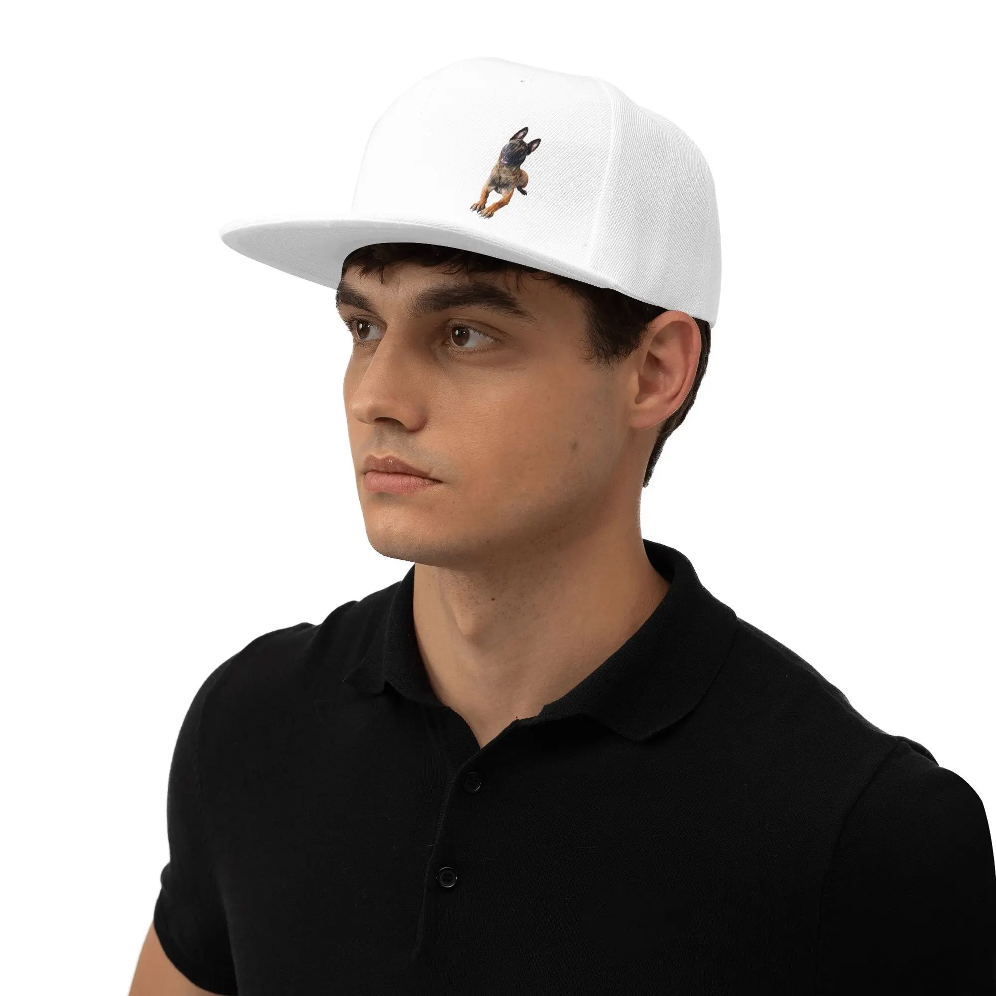 

Бельгийская овчарка Малинуа, кепки унисекс, уличная бейсболка для дальнобойщика, шляпы Snapback, дышащая кепка