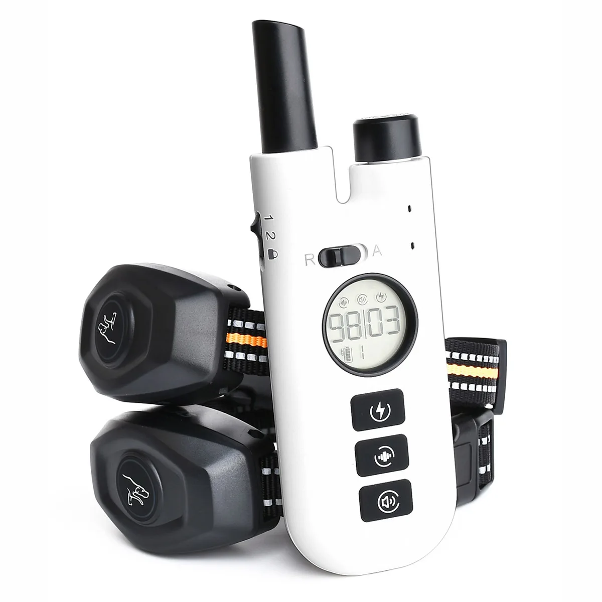 

Dog Training Collar, Anti Barking Training Collar, Rechargeable E-Collar for All Small Medium Large Dogs, IP67 Waterproof Collar