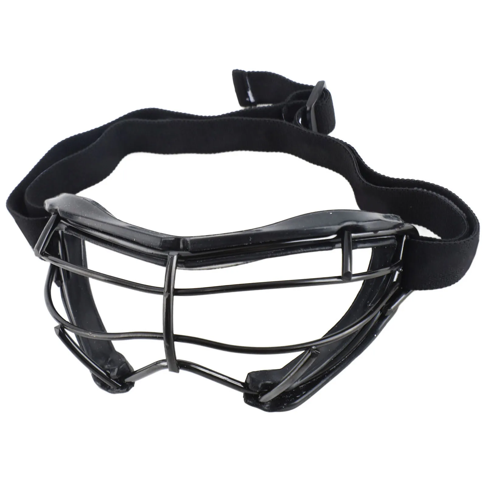 Lacrosse Goggles Silicone Ferroalloy Ergonomic Design Anti Slip Texture Hockey Goggle for Training