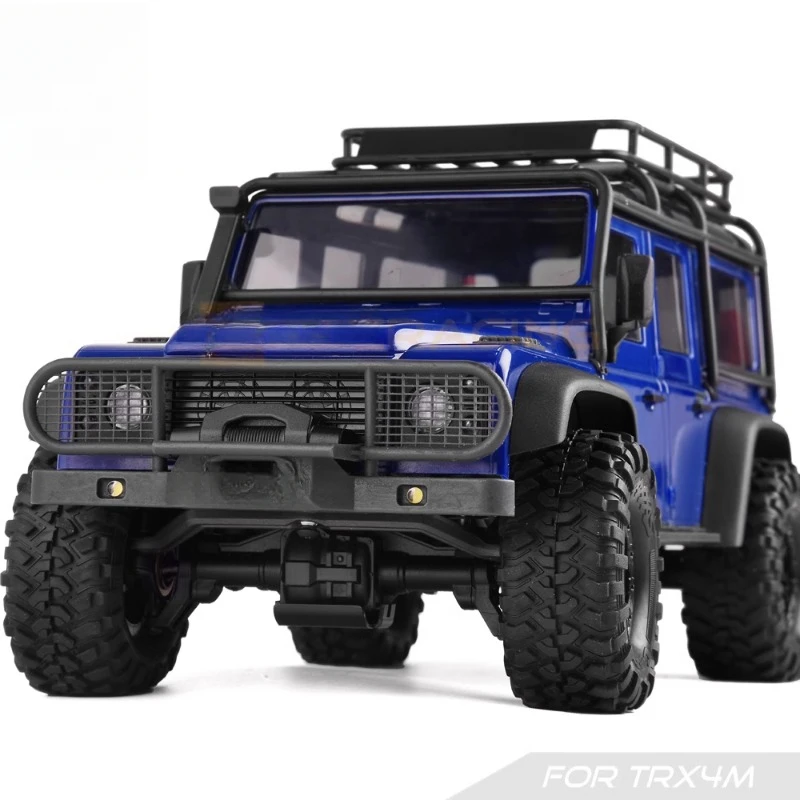 Simulation 3D Printed Camel Cup Front Bumper Car Shell Accessories for 1/18 RC Crawler Car Traxxas TRX4M Defender Upgrade Parts