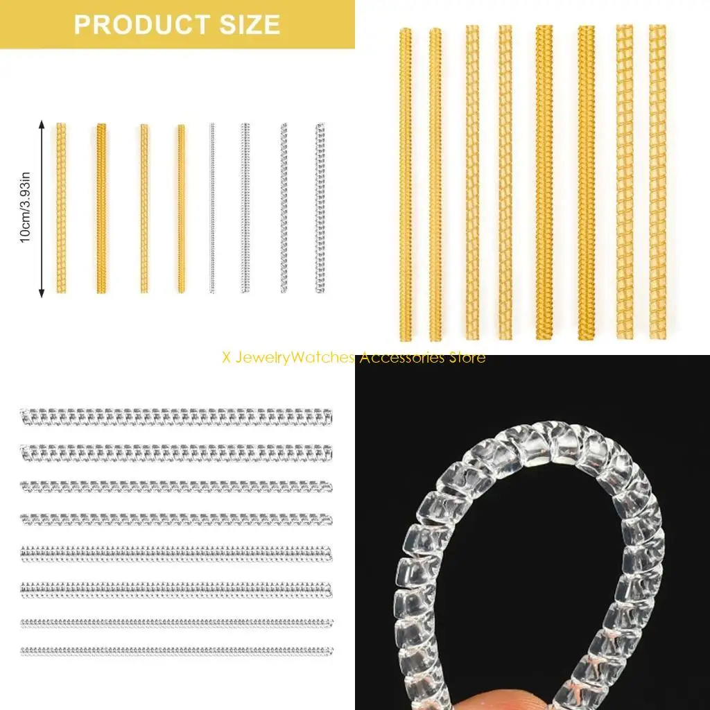 

31KD 8pcs Ring Size Adjustment for Comfortable Wear and Stability Jewelry Resizer