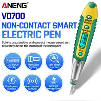 ANENG VD700 Smart Non-Contact Pen LCD Digital Display Zero Line Recognition AC/DC 12-250V Electrician Tester Screwdriver Tools