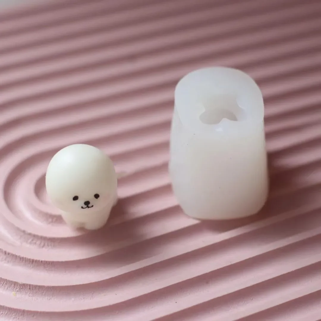 Cute Dog Silicone Mould Candle Mold for Candle Making DIY Chocolate Fondant Cake Molds Food Grade - Image 4
