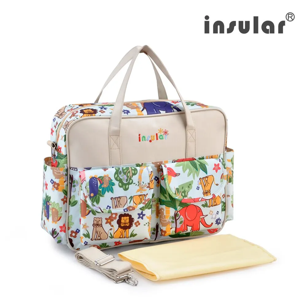 New Style Waterproof Diaper Bag Large Capacity Messenger Travel Nappy Bags Multifunctional Maternity Mother Baby Stroller Bags