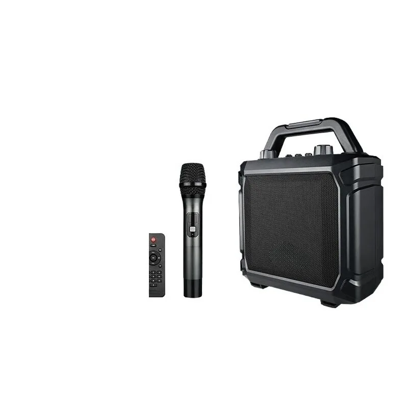 Outdoor Performance Bluetooth Speaker Portable Handheld Audio System for Square Dancing Home Conference Karaoke Party Wireless