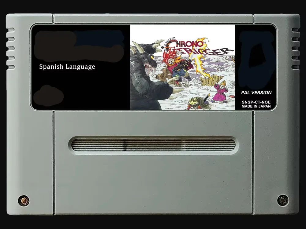 

16-битные игры ** Триггер Chrono (испанская версия PAL!! Испанский язык!! )