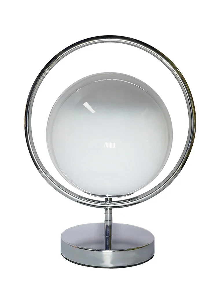 

Medieval Rotating Artistic Table Lamp Italy Retro Glass Moon Living Room Study Bedroom Bedside Lamp