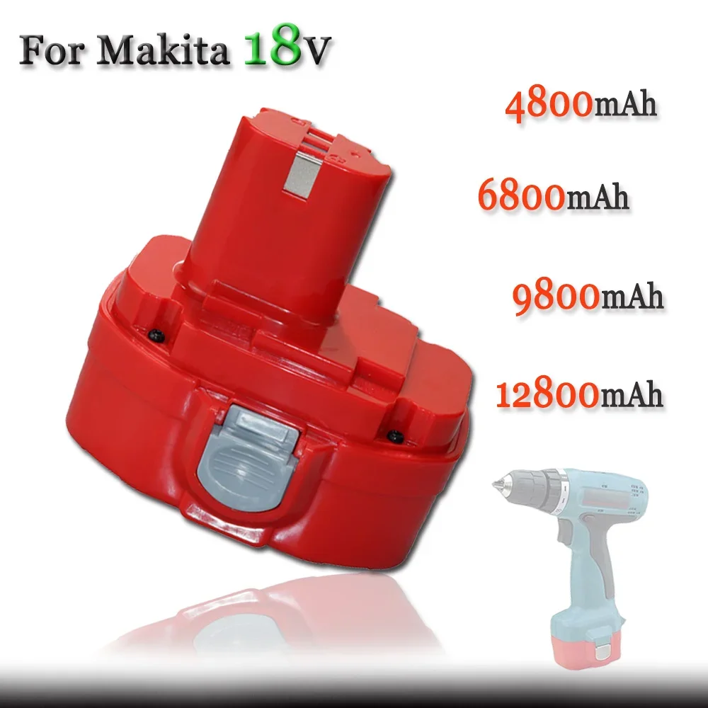 

18V 4800/6800/9800/12800mAh Rechargeable Battery PA12 PA14 PA09 PA18 Suitable For Makita 9100 1220 1420 1435 6270D 6280D