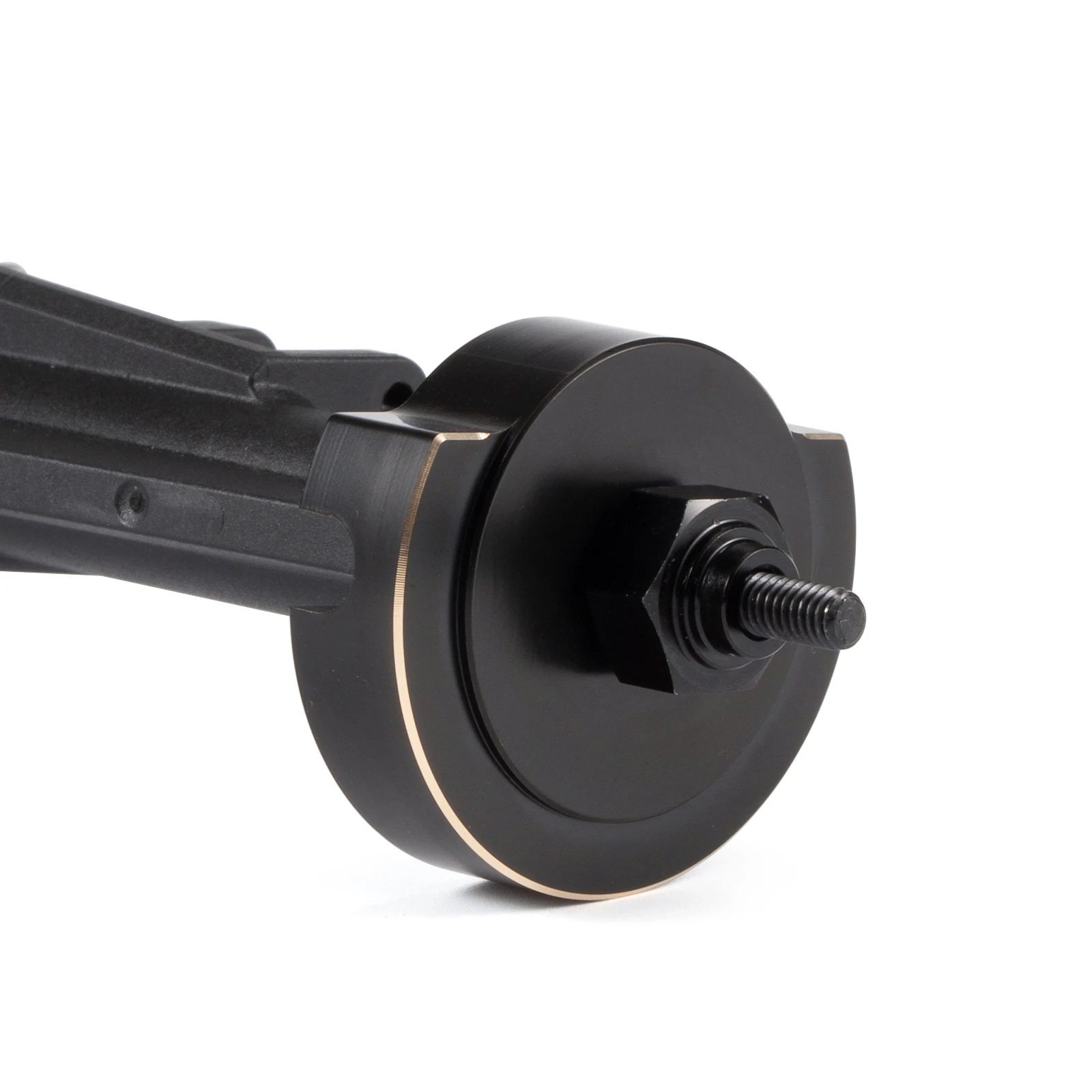 Junta de dirección de latón mecanizada y pesas de tapa de tubo de eje trasero para actualizaciones de centro de gravedad de bajada óptica Vanquish H10