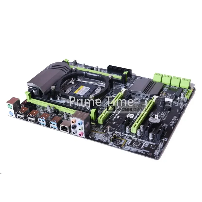 New X99 Motherboard DDR4 Server Memory E5-2680 2678v3 2011-3 Pin CPU Board Game Set