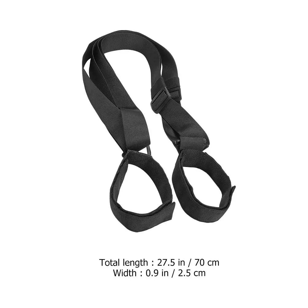 2Pcs Snowboard Strap Adjustable Nylon Ski Harness Practical Outdoor Carrying Tool Ski Board Strap Outdoor Snowboard Harness