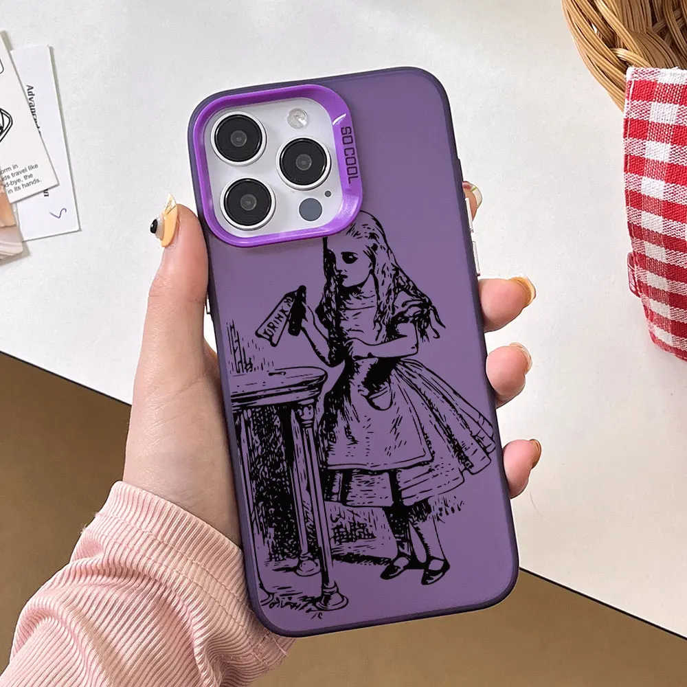 Casing Putri Disney untuk iPhone 15 16e 17 Air 11 14 16 12 Pro 13 Mini XR X XS Max 7 8 Plus Pelindung Ponsel Anti Benturan