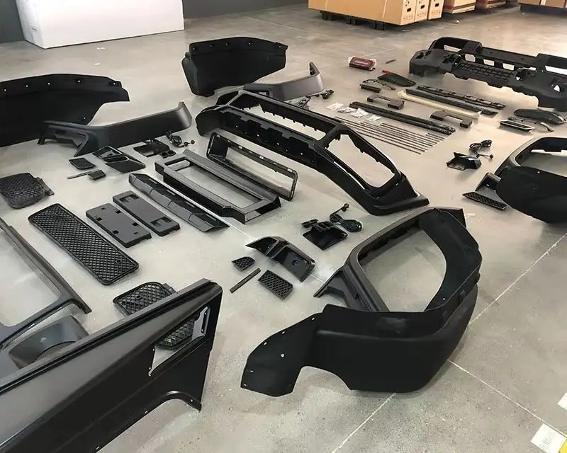 

2000-18Y W463 G500 G63 Upgrade to 2019-24Y W464 KO Style Car Auto Body Conversion Kit Parts Accessories Bumpers With Side Mirror