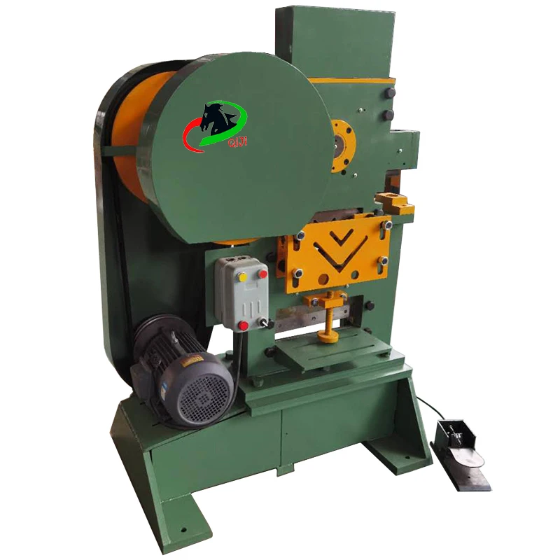 Multifunctionele pons- en knipmachine Kanaalstaal snijmachine Hoekijzer Hoekstaal snijden ponsmachine